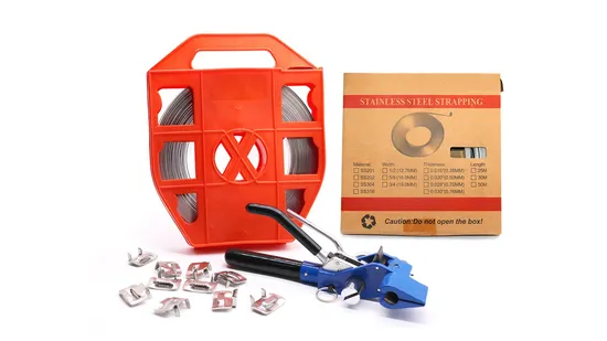 Tira de banda de aço inoxidável de alta qualidade 304 Ss Correia de aço inoxidável