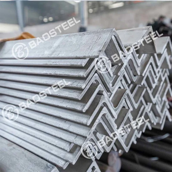 Ângulo de aço inoxidável ASME ASTM 304 304L nº 1, nº 4 1,5 mm