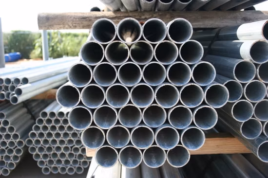 Preço Quente Tubo de aço q235/2 tamanhos/bs1387/erw/galvanizado/astm/redondo/rosca/ranhurado/pintado/pré-galvanizado