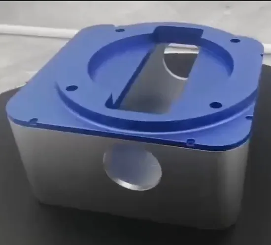 Peças de usinagem CNC de carcaça extrudada de alumínio de alta precisão